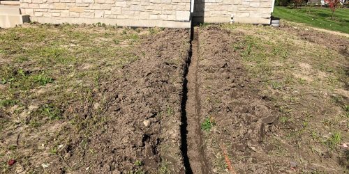 French Drains, Drain Tile, Landscaping Drain, Rock Drain
